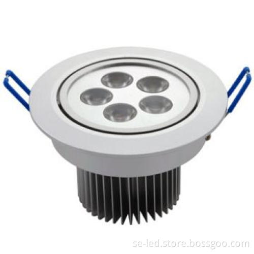 Recessed 450lm 5W led ceiling panel light